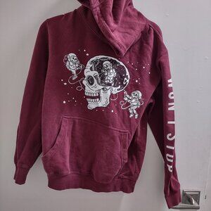 Eighty Eight Brand, Older Kids/ Adult Long Sleeved Skull Hoodie